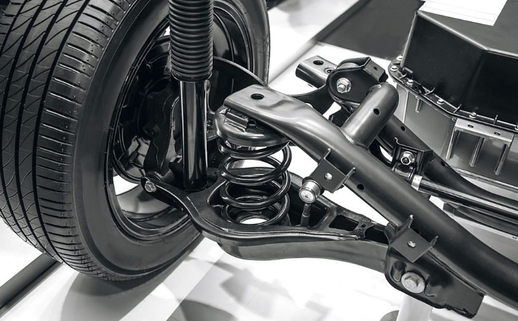How do suspension control arms work?